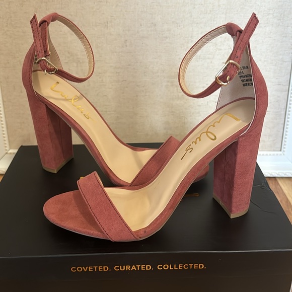 Lulus Taylor Rusty Rose Heels - Picture 1 of 13